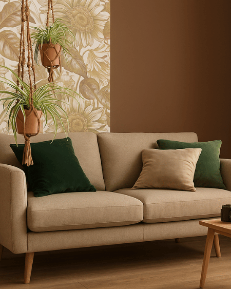 Retro-Vintage behang